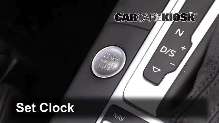 2015 Audi A3 Quattro Premium 2.0L 4 Cyl. Turbo Convertible Clock